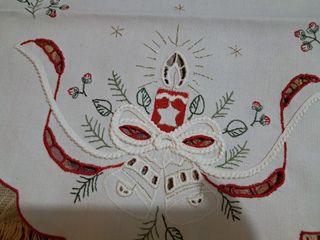 set 8 centrini centrotavola vintage Nuovi