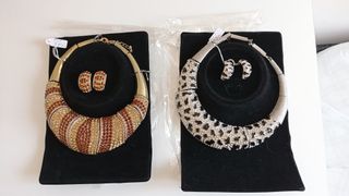 Collar y pendientes