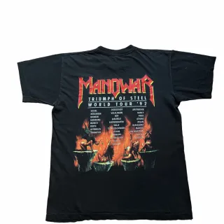 Camisetas Manowar con dos estampados