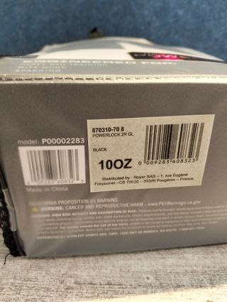 Guantes de boxeo Powerlock 2 10 OZ Everlast