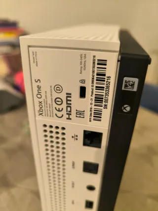 Xbox One S 1TB Blanca