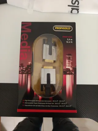 Cavo DVI Dual Link Profigold 5m
