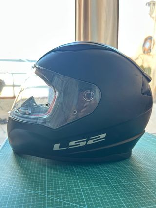 Casco Moto LS2 Talla M Negro