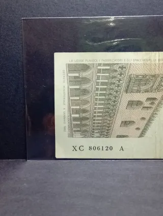 1000 Lire Marco Polo Serie Sostitutiva Rarità R2