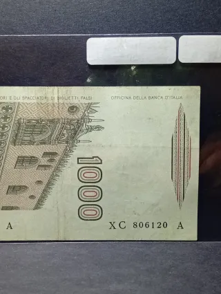 1000 Lire Marco Polo Serie Sostitutiva Rarità R2