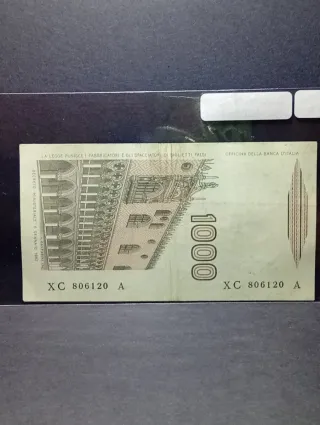 1000 Lire Marco Polo Serie Sostitutiva Rarità R2