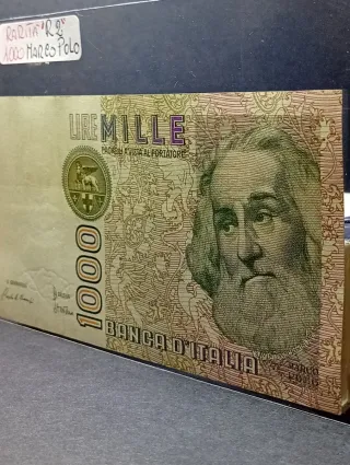 1000 Lire Marco Polo Serie Sostitutiva Rarità R2