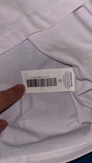 Camiseta FLAG.S Blanca Talla S