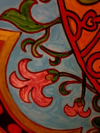 Cuadro 3D- Paz En Alhambra