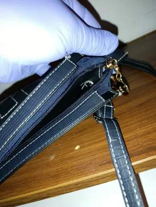 ❤️Bolso bandolera piel retro vintage turquesa