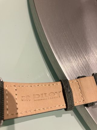 Reloj Massimo Dutti Cronógrafo Negro y Plateado