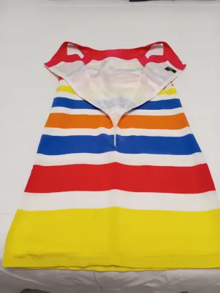 Vestido de rayas talla 38.