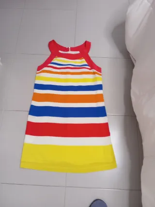 Vestido de rayas talla 38.