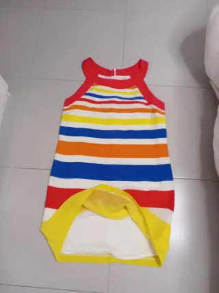 Vestido de rayas talla 38.