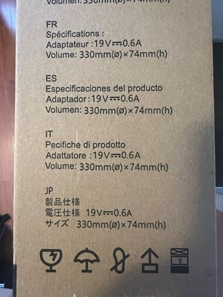 Robot aspirador Proscenic poco uso