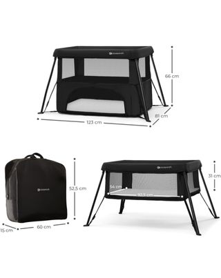 Kinderkraft Cami Cuna de Viaje para bebé 3 en 1