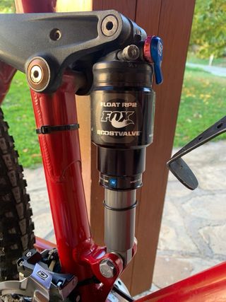 Bicicleta Montaña Canyon Roja