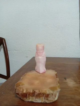 Figura de alabastro Cenicero