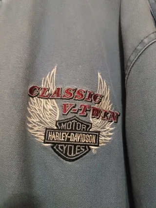 Chaqueta Harley Davidson Azul