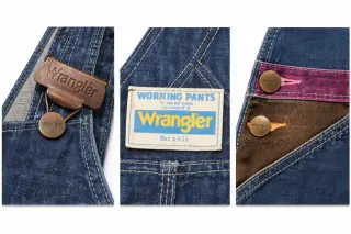 Peto Wrangler Vintage Multicolor Raro