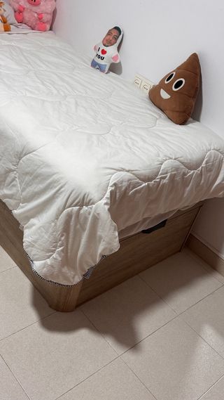 Canapé abatible 190x90 y colchón de 25cm