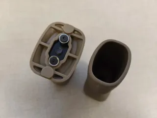 2 Empuñaduras Tácticas/grips para KEYMOD tan FMA