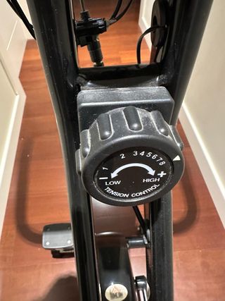 Bicicleta Estática plegable Negra