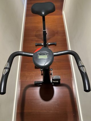 Bicicleta Estática plegable Negra