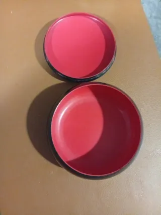 Caja Laca Rusa Vintage Flores