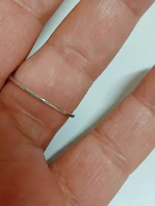 Sortija Plata y Circon