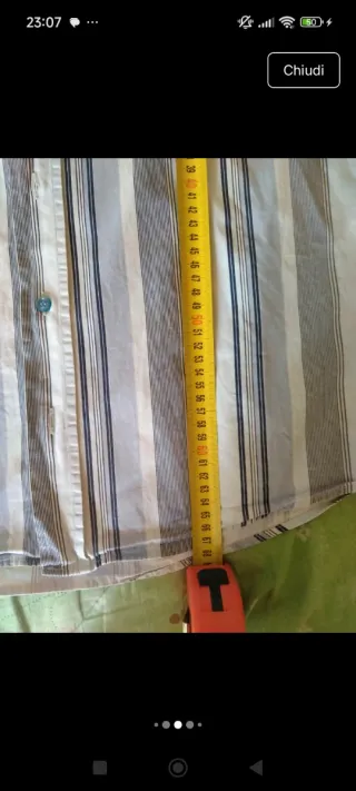 Camicia uomo a righe