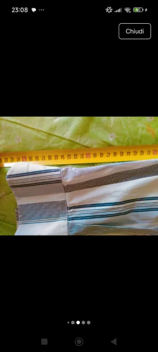 Camicia uomo a righe