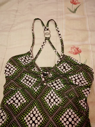 Vestido corto verano estampado