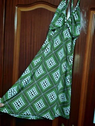 Vestido corto verano estampado