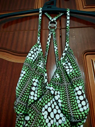 Vestido corto verano estampado