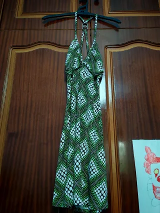 Vestido corto verano estampado