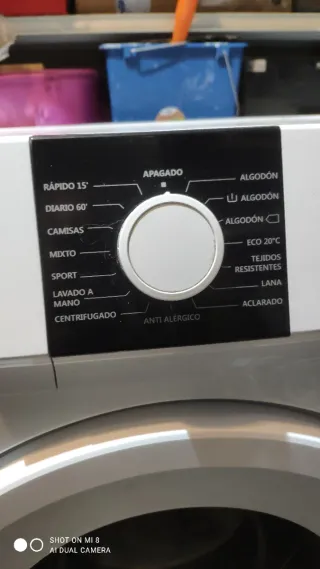 Lavadora Corberó CLAB018W