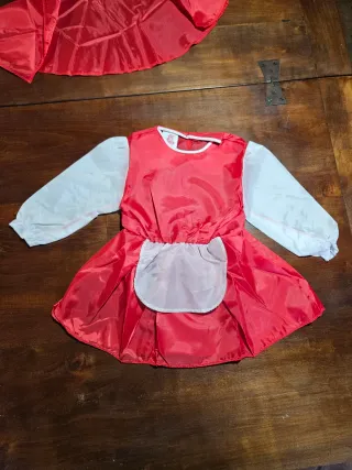 Costume Cappuccetto Rosso 3/4 anni