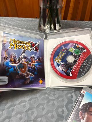 4 Juegos PS3: PES 2008, Monopoly, IQ, Medieval Mov