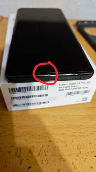 Xiaomi Redmi Note 14 Pro 5G Negro