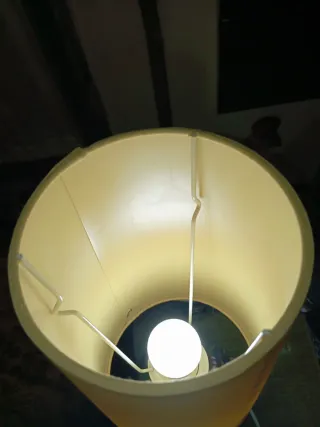 Lámpara de cerámica. vintage frutas Holland mold