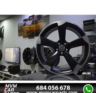 Llantas Audi A3 A4 Q3 Negra Mate AU040