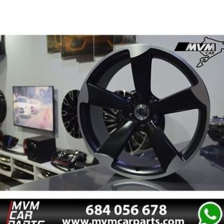 Llantas Audi A3 A4 Q3 Negra Mate AU040