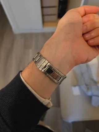 Rolex Datejust Plata y Blanco