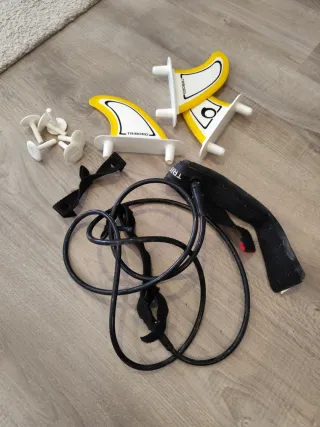 Tabla de surf Tribord de espuma 7 con funda