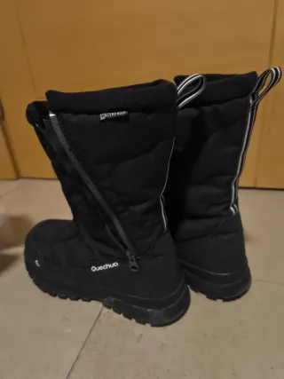Botas Quechua Impermeables Negro