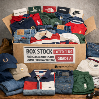 Box Stock da 1 Kg di abbigliamento