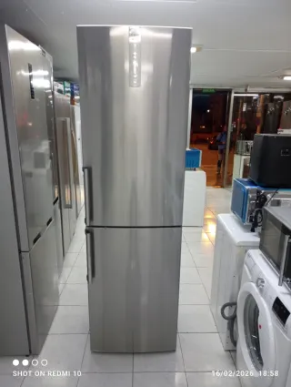 NEVERA MARCA BOSCH combi plateada