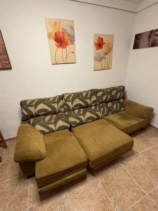 Sofá tres Plazas extensible