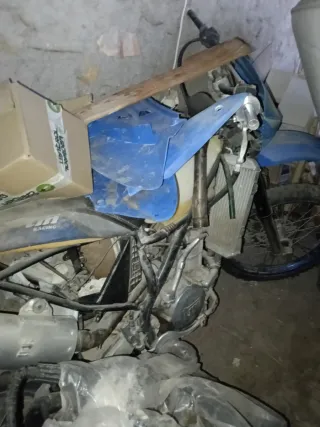 Moto TM 1999 Enduro/Motocross - A falta radiadores